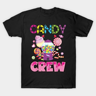 Candy Crew Costume Sweetie Candy Squad For Men Women Kids T-Shirt